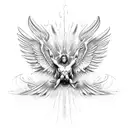 icarus fire prometheus tattoo design idea