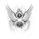 icarus fire prometheus tattoo design idea