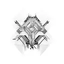 computer software development tattoo design idea