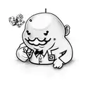 monopoly man tattoo design idea