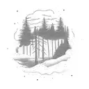 Take me home, country roads by John Denver tattoo design idea