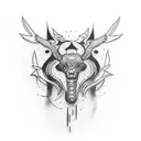 godfather tattoo design idea