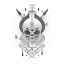 godfather tattoo design idea