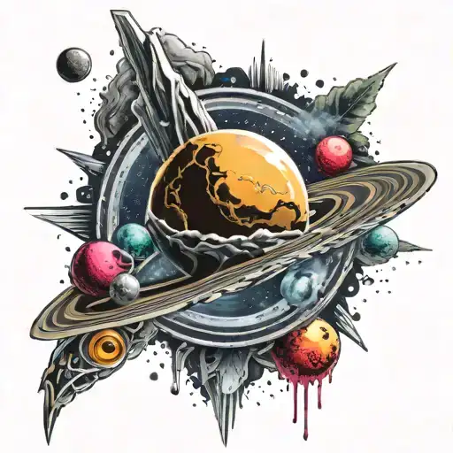per aspera ad astra tattoo design idea