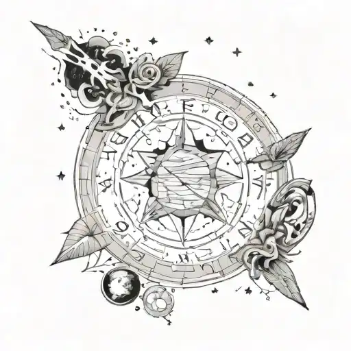 per aspera ad astra tattoo design idea