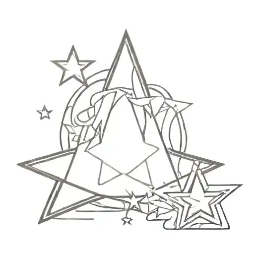 anime lucky star tattoo design idea