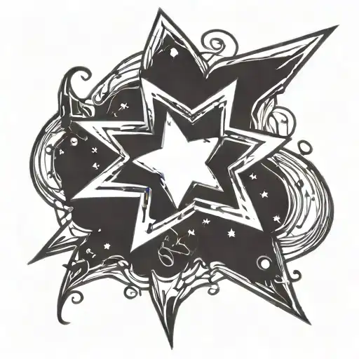 anime lucky star minimalist tattoo tattoo design idea