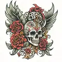 KRTF XVII V MMXX tattoo design idea