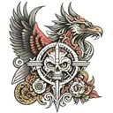 KRTF XVII V MMXX tattoo design idea