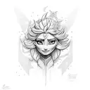 Elsa name tattoo design idea