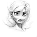 Elsa name tattoo design idea