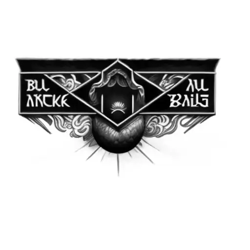the logo for babylon tattoo design idea