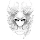 anime tattoo design idea