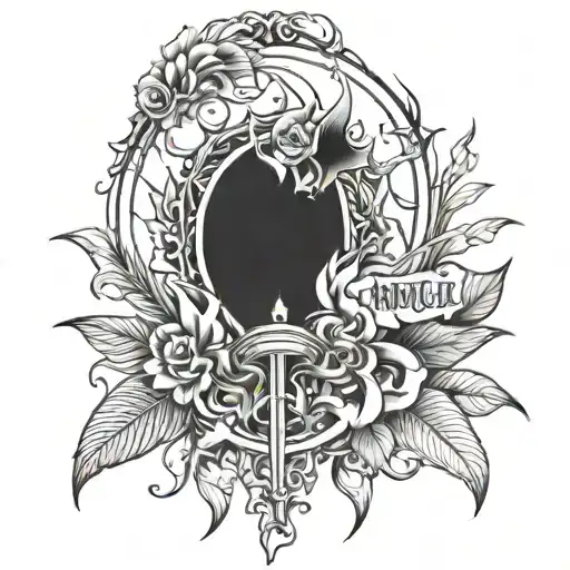 high risk high reward  tattoo design idea