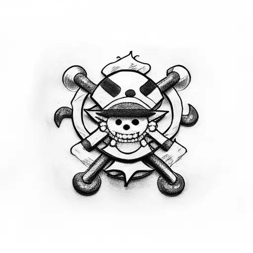 One piece Room Trafalgar D Law tattoo design idea