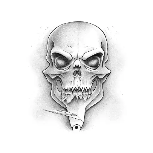 Grim Reaper tattoo design idea