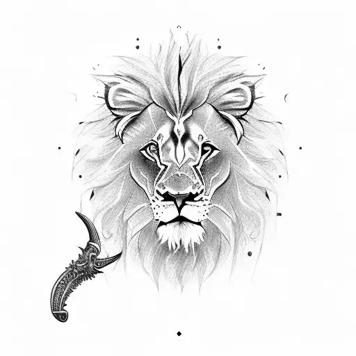 KING OF THE JUNGLE...LION OF... - Rose and Dagger Tattoo | Facebook