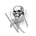 Grim Reaper tattoo design idea