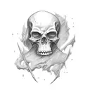 Grim Reaper tattoo design idea