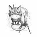 Keep on goin, you'll soon arrive tattoo design idea