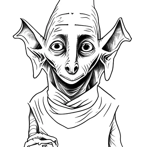 dobby is free tattoo design idea