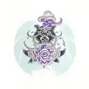 Violet Kotori tattoo design idea