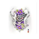 Violet Kotori tattoo design idea