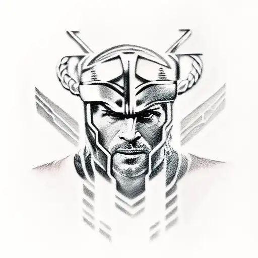 Thor tattoo design idea