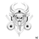 full metal alchemist  tattoo design idea