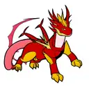 fire dragon tattoo design idea