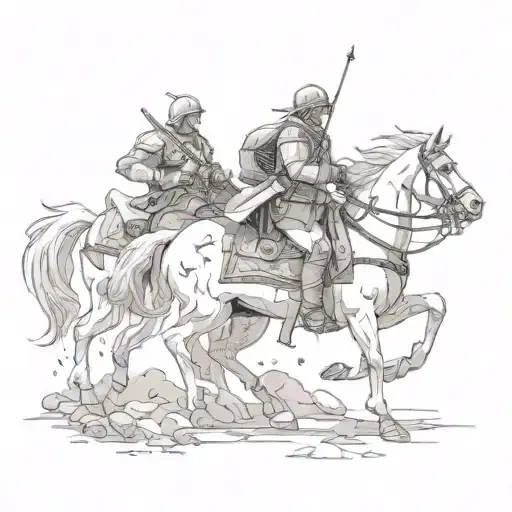 war, impossible love and loyalty makes you tattoo design idea