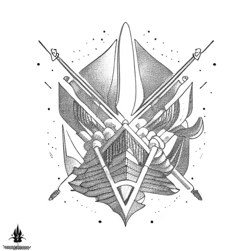 burn the ship tattoo design idea