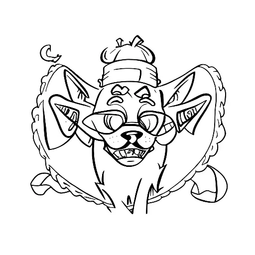 scooby doo tattoo design idea