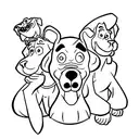 scooby doo tattoo design idea