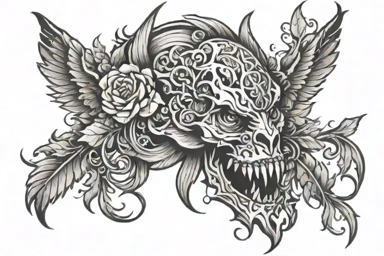 chosen one tattoo design idea