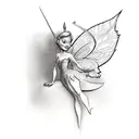 Tinkerbell tattoo design idea