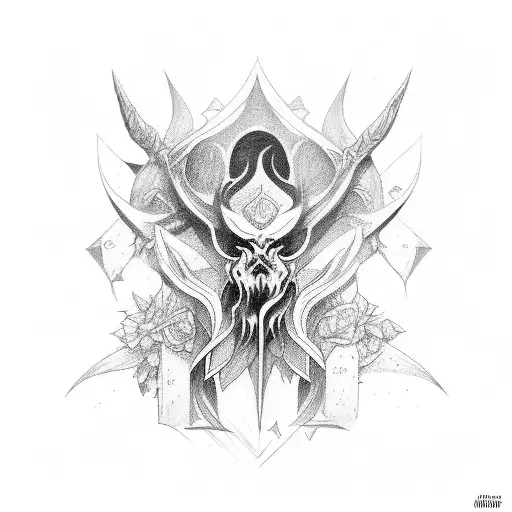 bael tattoo design idea