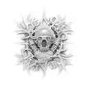 gear 5 tattoo design idea