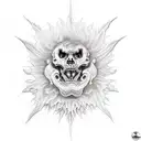 bael tattoo design idea