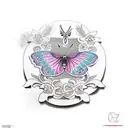 taino culture,cherry blossom,marine logo,time piece,butterfly,hibiscus  tattoo design idea