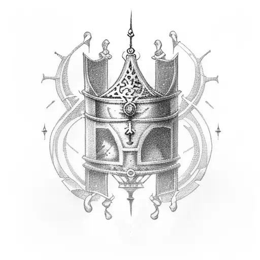 The Holy Grail tattoo design idea
