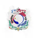 Korean flag  tattoo design idea