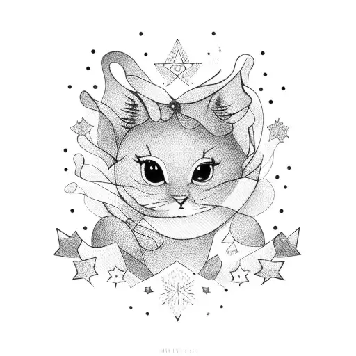 little stars tattoo design idea