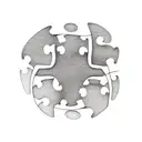 autism puzzle pieces tattoo design idea