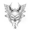 Combine elements from your favorite anime and the middle ages in a unique design. tattoo design idea