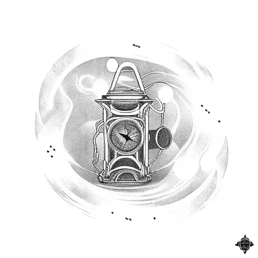 Time Machine  tattoo design idea