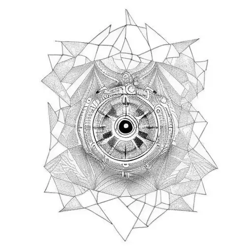 Time Machine  tattoo design idea