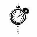 Time Machine  tattoo design idea