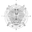 Time Machine  tattoo design idea