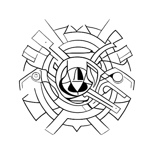 acura logo tattoo design idea